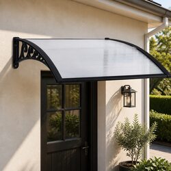 Enhance Your Space with a 0.8M x 1M Transparent Awning