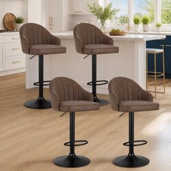 Enhance Your Kitchen with Stylish Bar Stools Set of 4