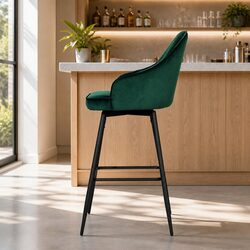 Transform Your Space with Comfortable Green Bar Stools