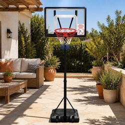Versatile Basketball Hoop Stand System for Home Use