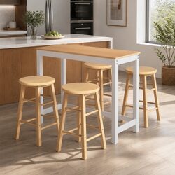 Stylish Bar Table and Stools Set to Elevate Your Space