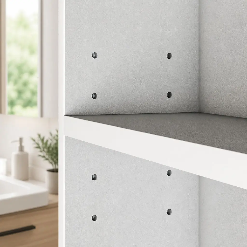 Bathroom Mirror Cabinet 90CM Wall-Mounted Storage with Magnifying Mirror and Adjustable Shelves