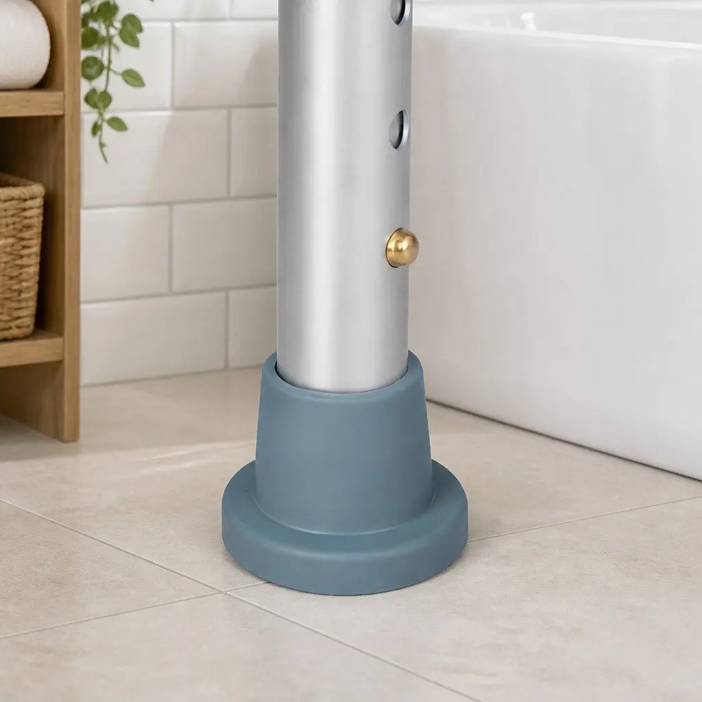 Adjustable Shower Chair 35-53cm Non Slip Safety Bathroom Stool