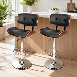 Elevate Your Space with Elegant Bar Stools, Set of 2