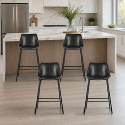 Elevate Your Space with This Set of 4 Bar Stools
