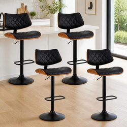 Enhance Your Space with Adjustable Bar Stools Set of 4