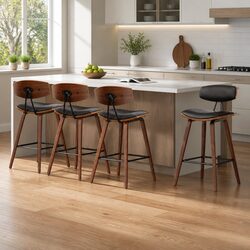 Elevate Your Space with 4 Chic Bar Stools