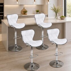Enhance Your Space with 4 Contemporary Bar Stools