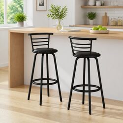 Enhance Your Kitchen with Stylish Black Bar Stools