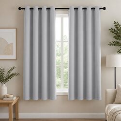 Enhance Your Space with 132x160cm Thermal Eyelet Curtains