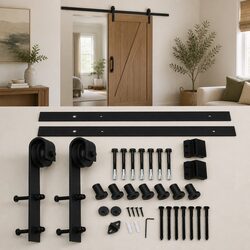 Transform Your Space with a Stylish Barn Door Track Kit