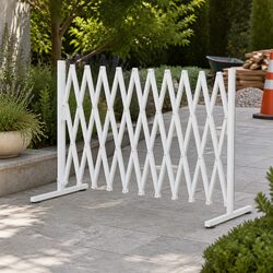 Versatile Expandable Barrier Gate for Safe Spaces