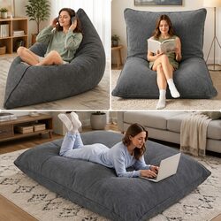 Transform Your Space with 3-in-1 Bean Bag Cover