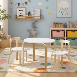 Enhance Your Child's Space with a 3-Piece Table and Chairs Set
