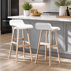 Stylish Wooden Bar Stools - Enhance Your Space with Comfort