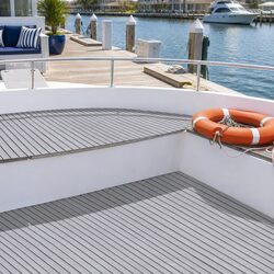 Upgrade Your Boat with Light Grey EVA Foam Decking Sheet 240x90cm