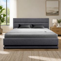 Elevate Your Bedroom with Stylish LED Queen Bed Frame