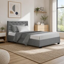 Stylish King Single Bed Frame with Storage for Your Bedroom