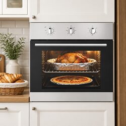 Modern 60cm Electric Oven with 70L Capacity for Your Kitchen