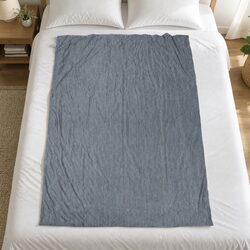 Cooling Blanket Summer Quilt 160x210cm Lightweight Breathable Machine Washable