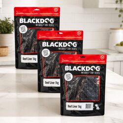 Beef Liver Dog Treats 1kg x3 – A Healthy Snack for Dogs