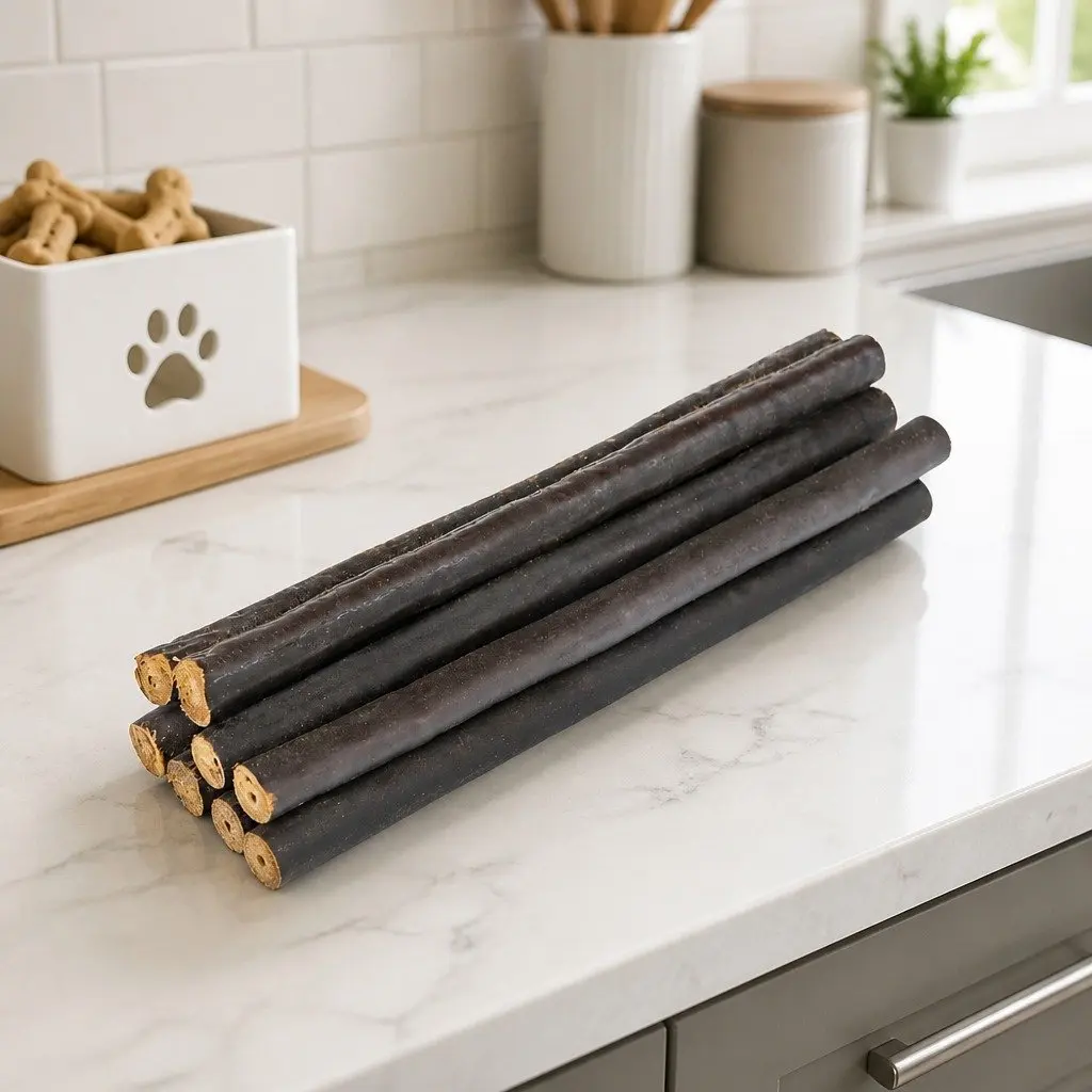 Beef Liver Sticks Dog Treats 25 Pack Soft Chew Training Reward All Dog Sizes