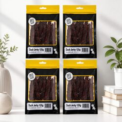 Enhance Your Dog's Day with Duck Jerky Treats 120g x4