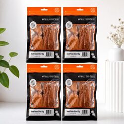 Elevate Your Dog's Treat Game with Sweet Potato Slices - 4 Pack