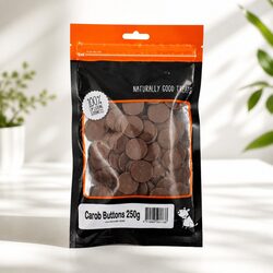 Carob Drops 250g Treats for Happy Pups
