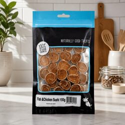 Nutritious Fish & Chicken Dog Treats 150g for Active Dogs