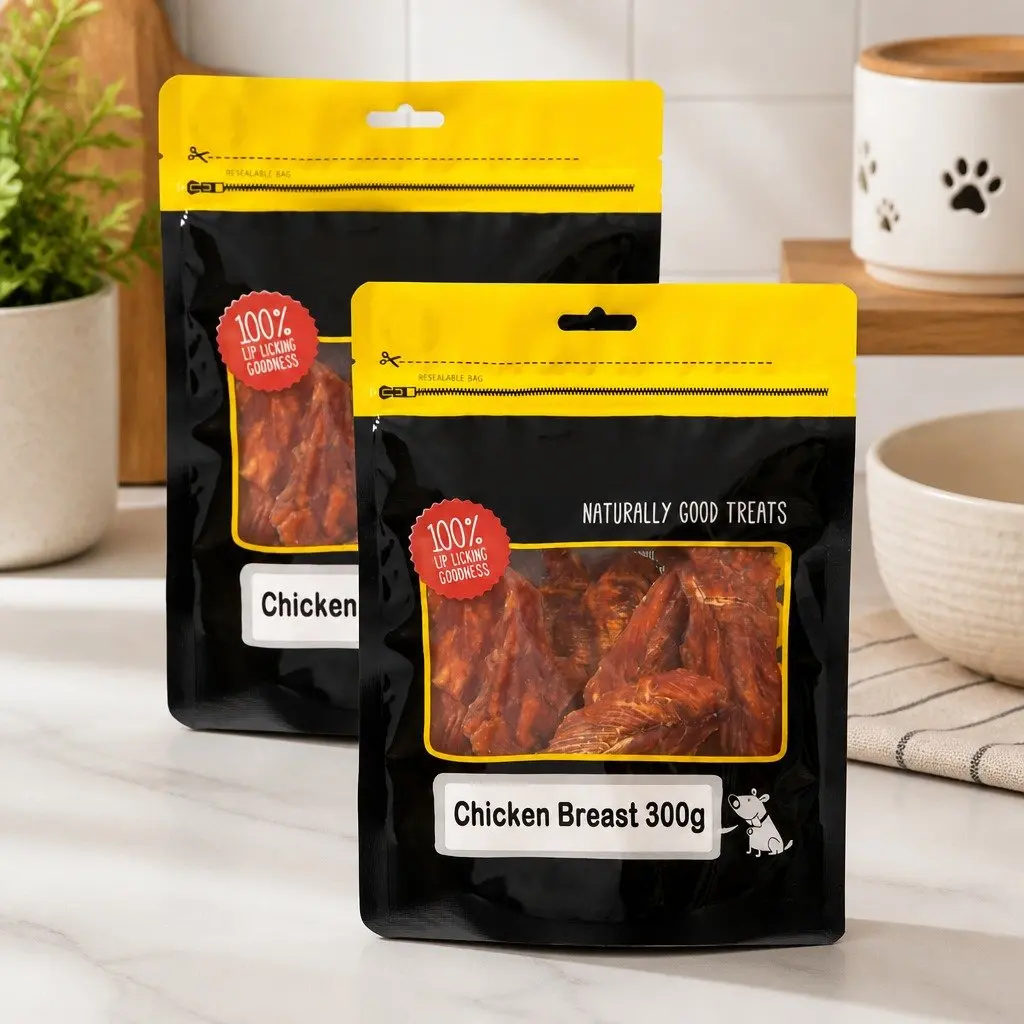 Dog Treats 300g High Protein Slow-Dried Chicken Breast Fillet