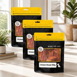 Natural Dog Treats for a Happier, Healthier Pet 300g x 3