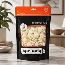 Yoghurt Drops Dog Treats 1kg - A Rewarding Snack for Dogs