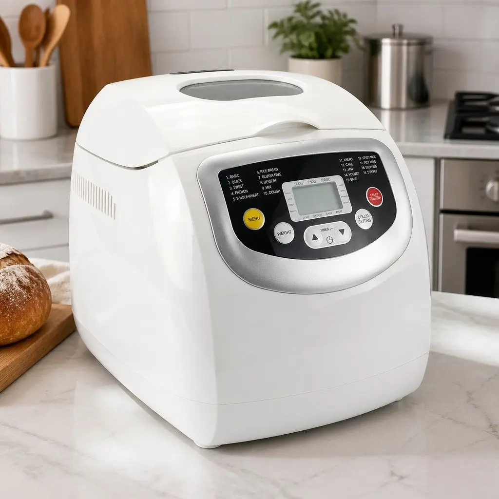 Automatic Bread Maker Machine 2lb Capacity 19 Program Non Stick Home Baking Oven