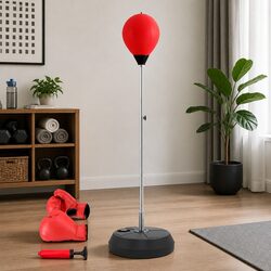 Elevate Your Home Training with an Adjustable Punching Bag Stand