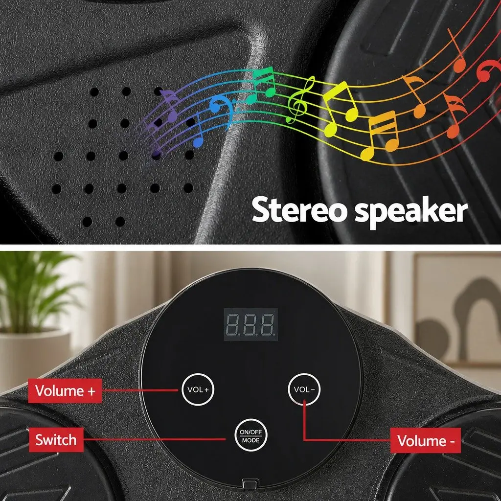Wall-Mounted Electronic Boxing Machine with LED Display and Bluetooth Music Connectivity for Home Gym Training