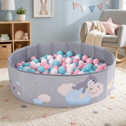 Transform Your Space with a Grey Toddler Ball Pit