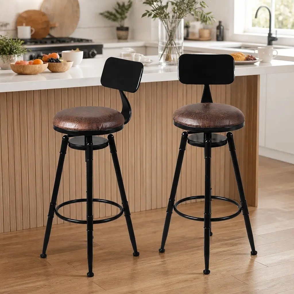 4 Adjustable Bar Stools