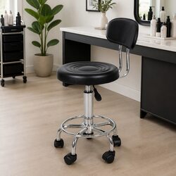 Elegant Adjustable Salon Stool for Your Professional Space