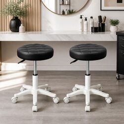 Stylish Rolling Bar Stool Enhances Any Space