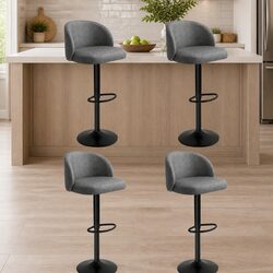 Elevate Your Kitchen with Stylish Bar Stools Set of 4