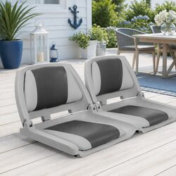 Elevate Your Boating Experience with Folding Marine Seats 2 Pack