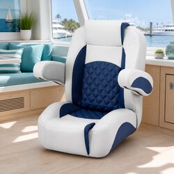 Navy Blue Boat Seat to Enhance Your Water Adventures