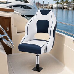 Elevate Your Boating Experience with This Flip-Up Seat