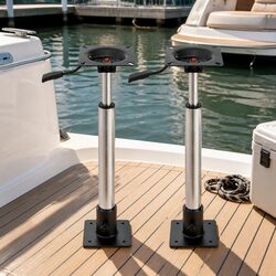 Comfort-Boosting Adjustable Boat Seat Pedestal Set