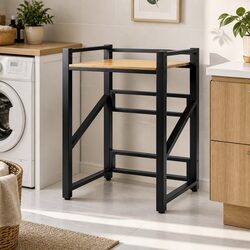 Space-Saving Over Washing Machine Rack for Your Laundry