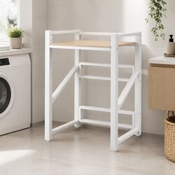 Space-Saving Laundry Shelf Above Washer - 75cm Black