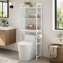 Maximize Your Bathroom Space with 3-Tier Storage Rack
