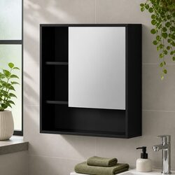 Transform Your Bathroom with a Versatile Black Mirror Cabinet