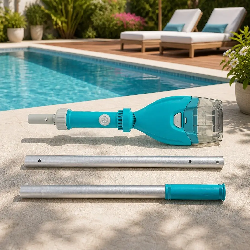 Cordless Pool Vacuum Cleaner Swimming Pools Cleaning Kit Submersible Debris